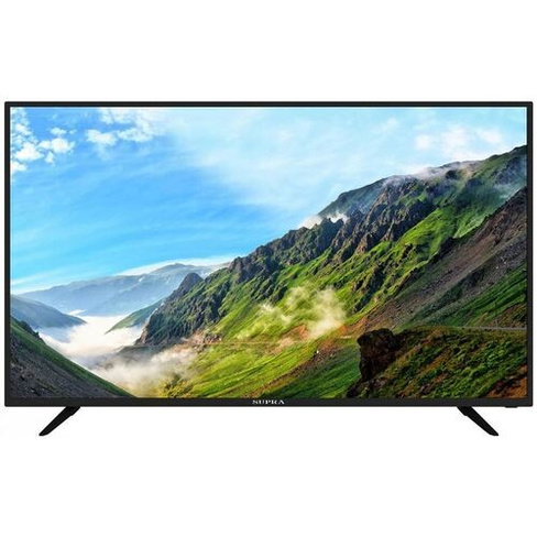 55" Телевизор Supra STV-LC55ST0045U, DLED, 4K Ultra HD, черный, СМАРТ ТВ, Android