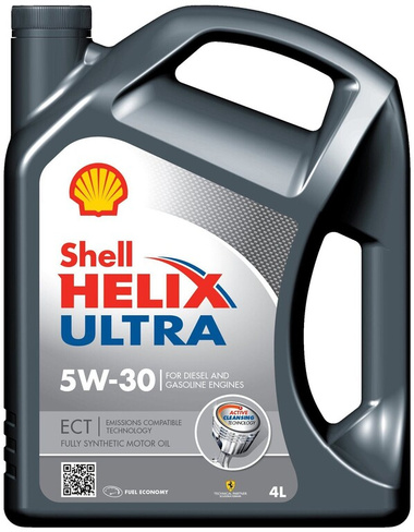 Масло Shell Helix Ultra 5W30 4Л Синт. Sl