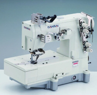 Швейная машина цепного стежка с плоской платформой Kansai Special NL5802GL 6.4