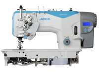 Двухигольная прямострочная швейная машина Jack JK-58420J-405E (комплект)