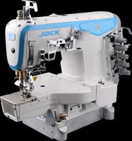 Плоскошовная швейная машина для трикотажа Jack K6-D-01GB (5,6 мм)