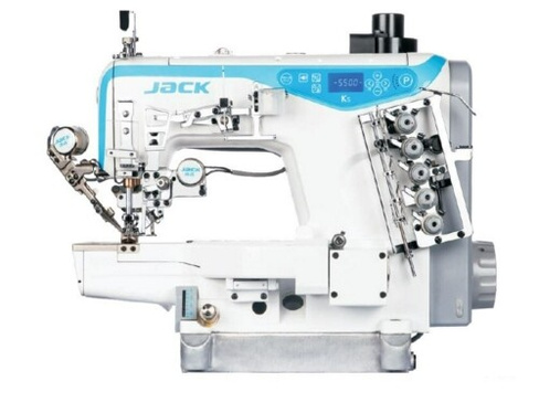 Плоскошовная швейная машина Jack K5E-UT-01GB (5,6 мм) (комплект)