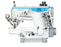 Плоскошовная швейная машина Jack K5E-UT-01GB (6,4 мм) (комплект)