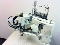 Плоскошовная швейная машина Kansai Special NFS-6604GLM-DD-60+CS2 (комплект) (флэтлок)