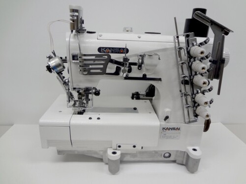 Плоскошовная швейная машина Kansai Special NW-8803GD/UTE 1/4(6.4) (+серводвигатель I90M-4-98)