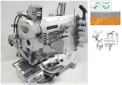 Плоскошовная швейная машина Kansai Special NR-9803GPEHK/UTЕ 7/32" (5,6) (+ l90C-4-98-220)