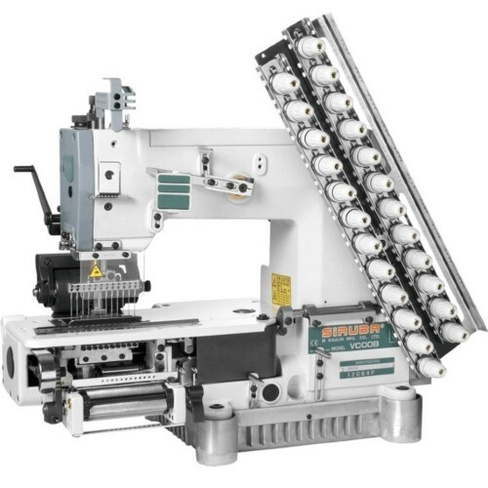 Многоигольная прямострочная швейная машина Siruba VC008-12064P/VWLB/DVU