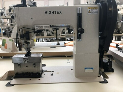 Колонковая швейная машина HIGHTEX 204-370-DP (14мм) + стол + приспособление для подачи ленты