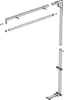 Подставка для подвеса утюга AKN-10B для столов серии MP/F, MP/A, MP/FC/A и MP/FC