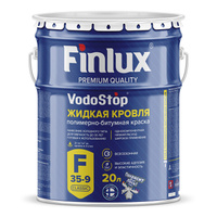 Жидкая резина для дерева VODOSTOP® Finlux F-35-9 ( Черная, 1 кг)