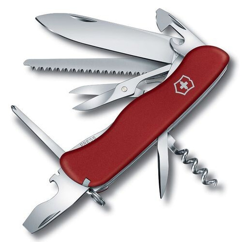 Складной нож Victorinox Outrider, функций: 14, 111мм, красный, коробка картонная [0.8513]
