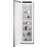 Холодильник AEG AGB625F7NX, серебристый