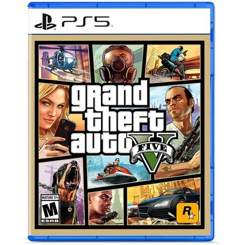 PS5 Grand Theft Auto V (GTA 5) (русские субтитры) ConsoleGames