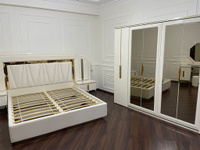 Спальня Вивальди кровать 1,8 м, шкаф 6 створчатый, цвет мокко