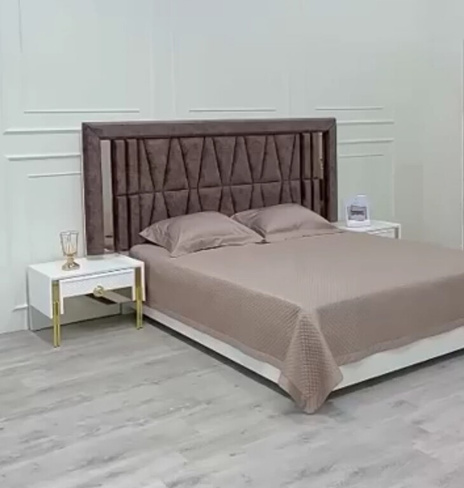 Спальня Ариана кровать 1,8 м, шкаф 6 створчатый, цвет белый