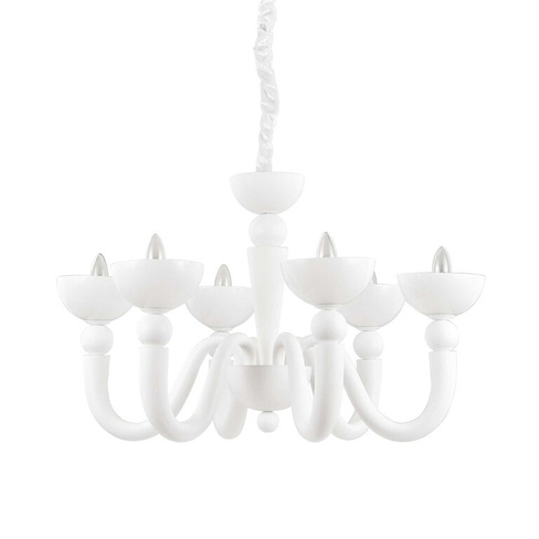 Люстра Ideal Lux BON BON SP6 BIANCO 093994