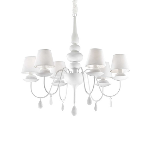 Люстра Ideal Lux BLANCHE SP6 BIANCO 035581