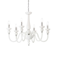 Люстра Ideal Lux DOGE SP6 BIANCO 113678