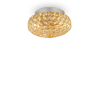 Настенно-потолочный светильник Ideal Lux KING PL3 ORO 075402