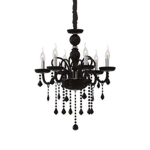 Люстра Ideal Lux GIUDECCA SP6 NERO 032504