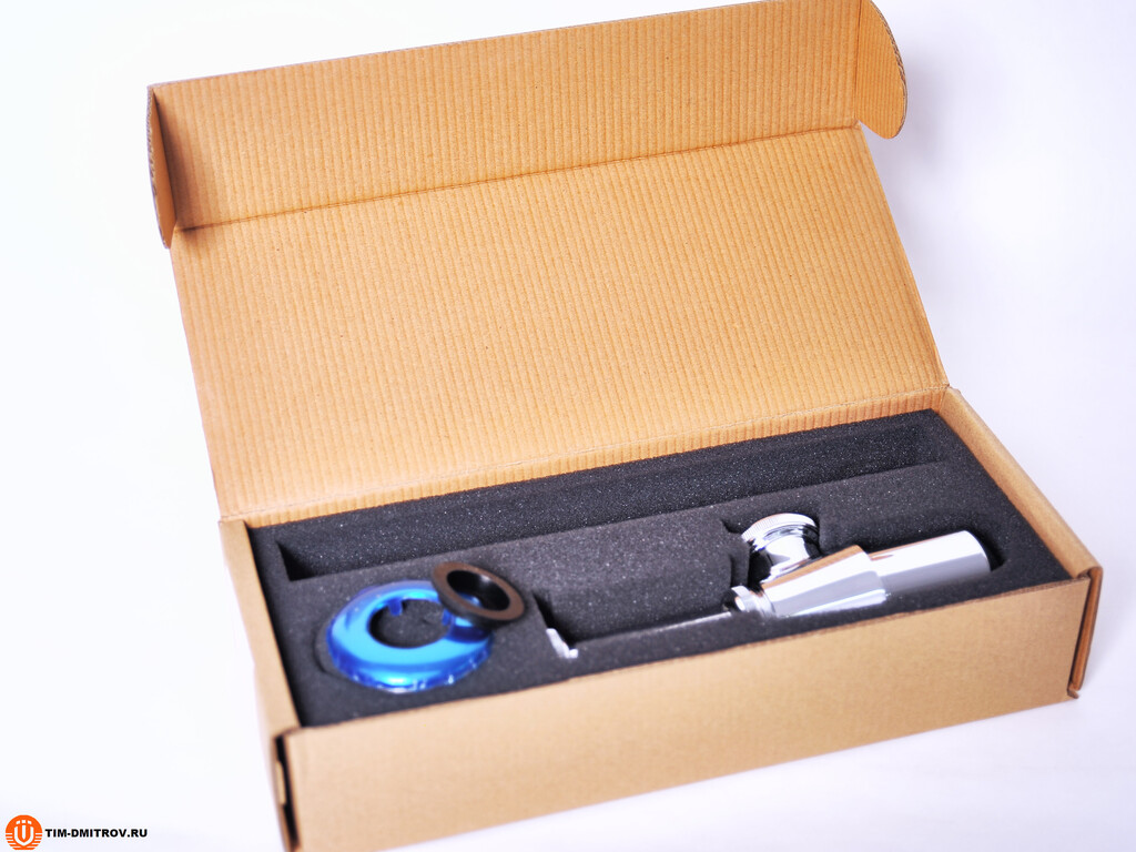 Сифон металлический для раковины TIM BAS0802S от компании Инженерная ...