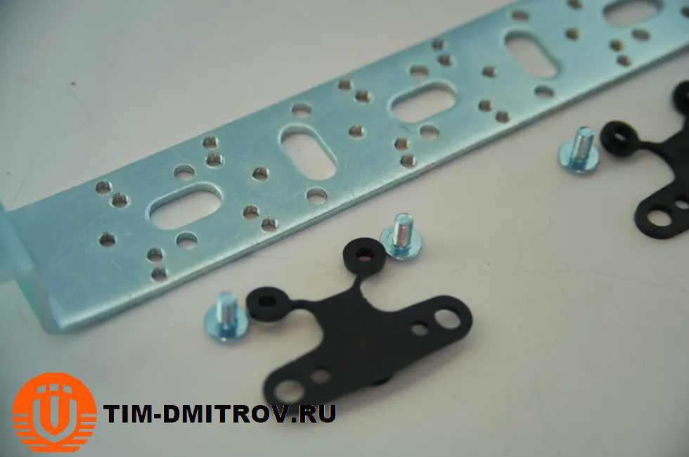 Кронштейн планка для водорозеток 75/150 с амортизаторами TIM FZ075/150R ...