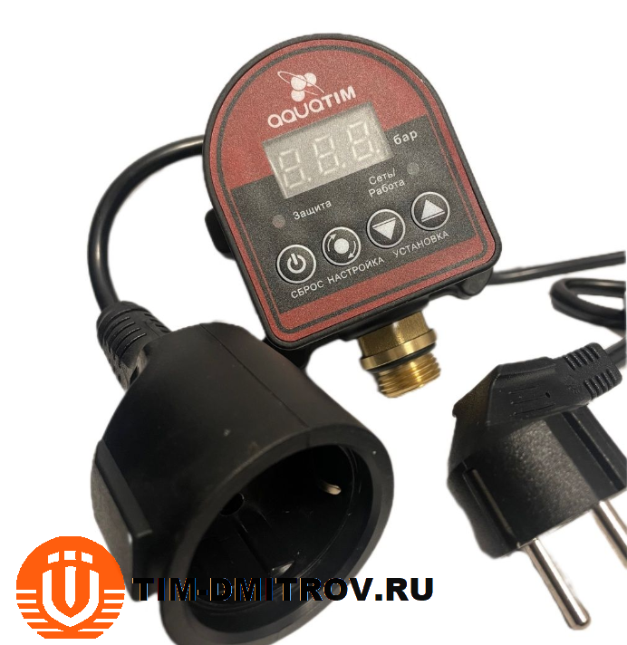 Автоматическое реле давления G1/2" AQUATIM PS-07A от компании ...