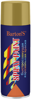 Быстросохнущая аэрозольная краска Barton's Bartons Spray Paint 520 мл шоколад RAL8017
