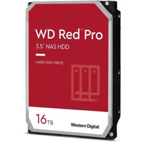 Жесткий диск WD Red Pro WD161KFGX, 16ТБ, HDD, SATA III, 3.5"