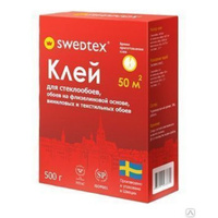 Клей для стеклообоев "SWEDTEX" 0,5 кг (24 шт)