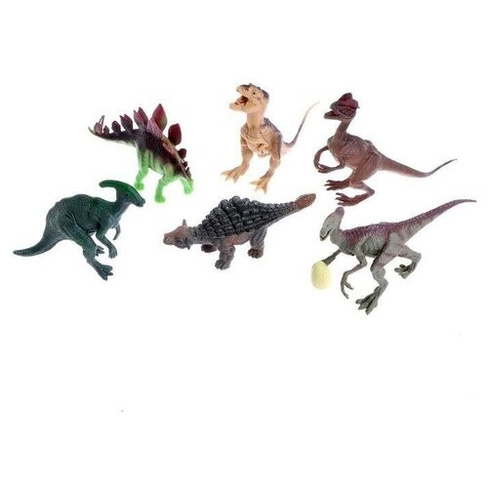 Набор динозавров "Юрский период", 6 фигурок Зоомир