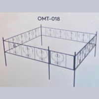 Оградка ритуальная эконом ОМТ 018