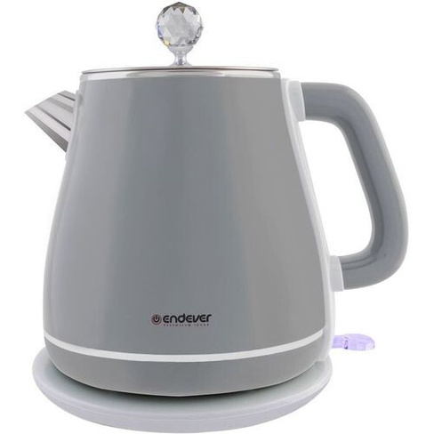 Чайник электрический Endever Skyline KR-254S, 2200Вт, серый