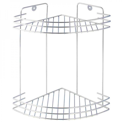 Полка для ванной Аквалиния угловая 2-ая W2672C-2