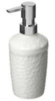 Дозатор для мыла IdiLand Tule 221304021/03 350мл светло-серый 7,7х7,7х16,7