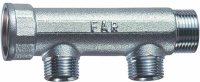 Коллектор FAR 3/4"х1/2" 2 выхода (нар.р.)