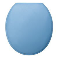 Сиденье для унитаза Delphinium (SYM-5001BR) голубое