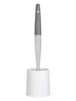 Ёршик для унитаза Аквалиния BPP007AA-TOH с силиконовой щёткой и Ёмкостью для моющих средств