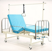 Кровать медицинская механическая c инклинометрической рамой MET NOX (арт. 999 / 17424)