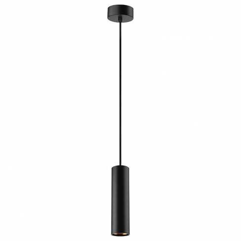 Светильник подвесной (люстра) 1*50Вт GU10 черный Вип Маркет