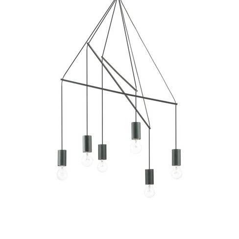 Люстра Ideal Lux POP SP6 NERO 158815