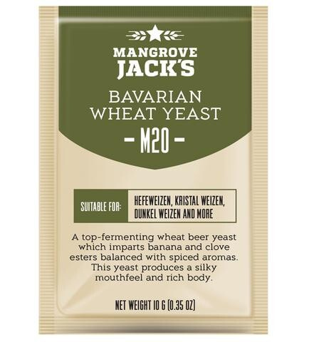 Дрожжи Mangrove Jack's Bavarian Wheat M20, 10г