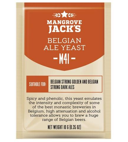 Дрожжи Mangrove Jack's Belgian Ale M41, 10г