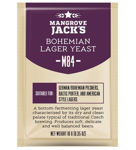 Дрожжи Mangrove Jack's Bohemian Lager M84, 10г