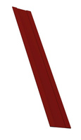Крепежная планка жалюзи Milan,Tokyo 0,45 PE с пленкой RAL 3011 коричнево-красный