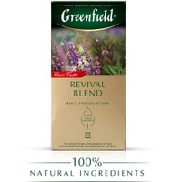 Чай черный Greenfield Revival Blend в пакетиках, 25 пак.