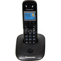 Радиотелефон Panasonic KX-TG2511RUT, темно-серый металлик и черный